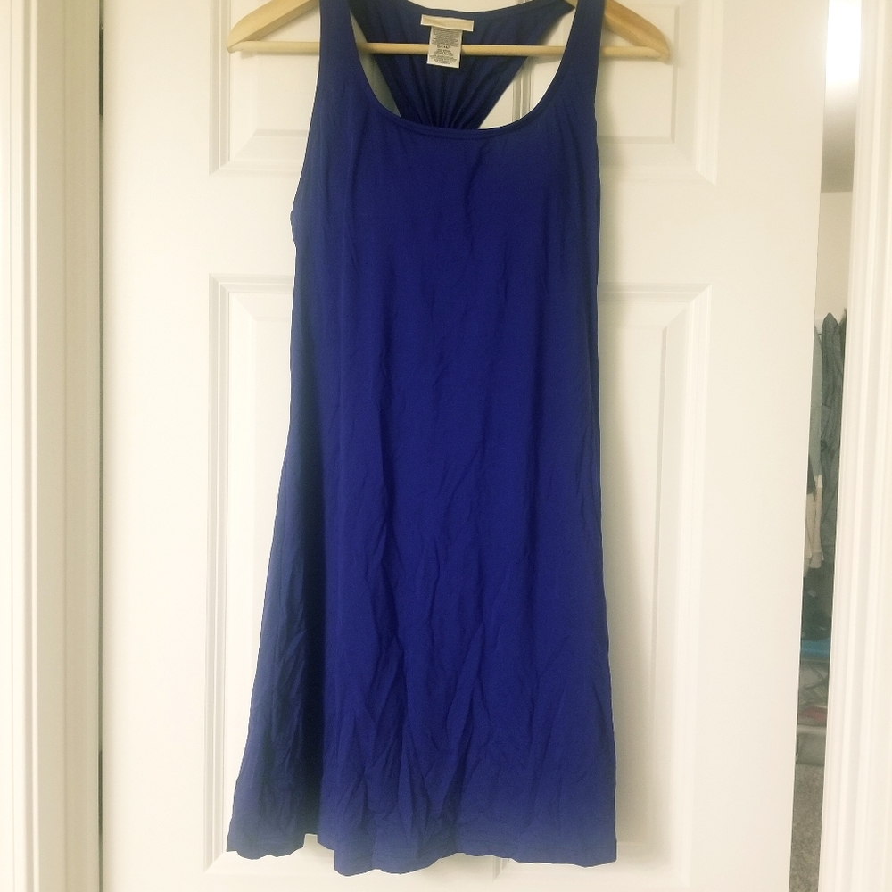 Michael Kors navy blue mini dress/beach cover up size small